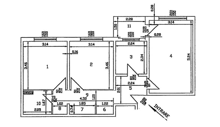 3 Camere Decomandat, Confort 1 | Renovat | Etaj 3 | 100m Tramvai & Mega Image - 9