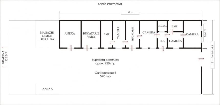 Casa si gospodarie tip sasesc in Bod langa Scoala si Primarie - 6