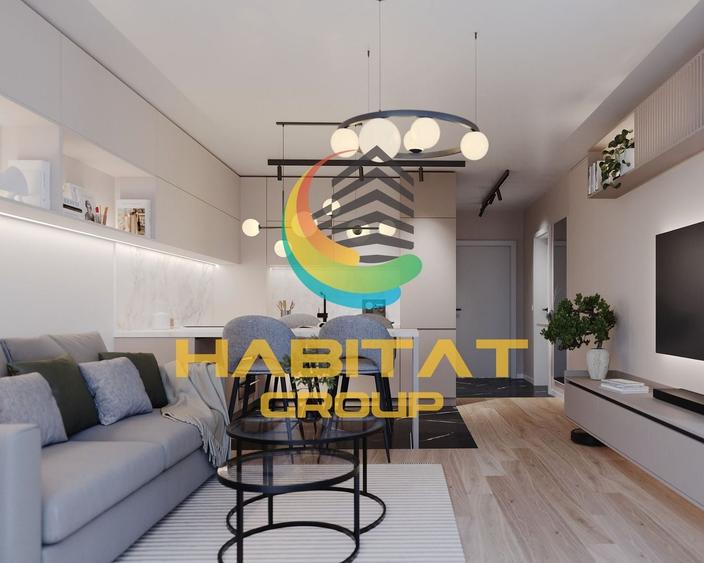 Pallady 2 camere decomandat 60 mp bloc tip Boutique - 1