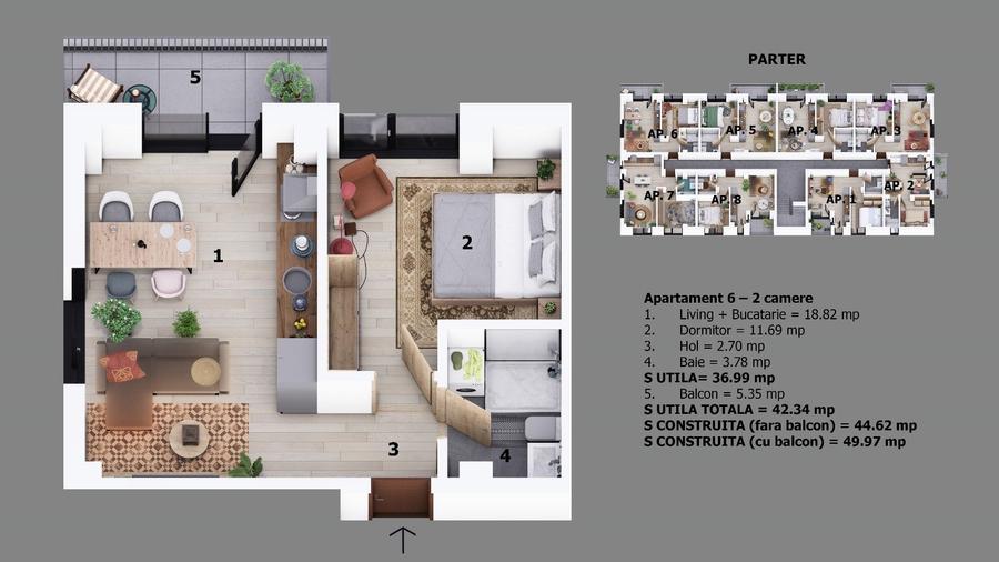 Proiect Nichita Stanescu / Ion Creanga | Canalizare | Parcare | Comision 0% - 9