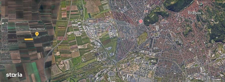 Teren Investitie 6300mp Sacele - 10m de Utilitati in Raza Soarelui - 4