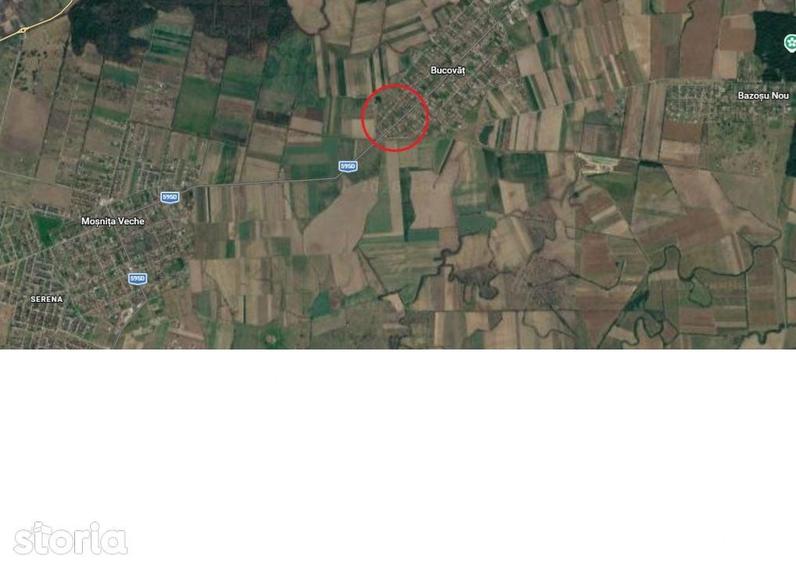 Bucovat - Teren intravilan - Su: 883mp - casa indiv./ duplex - 1