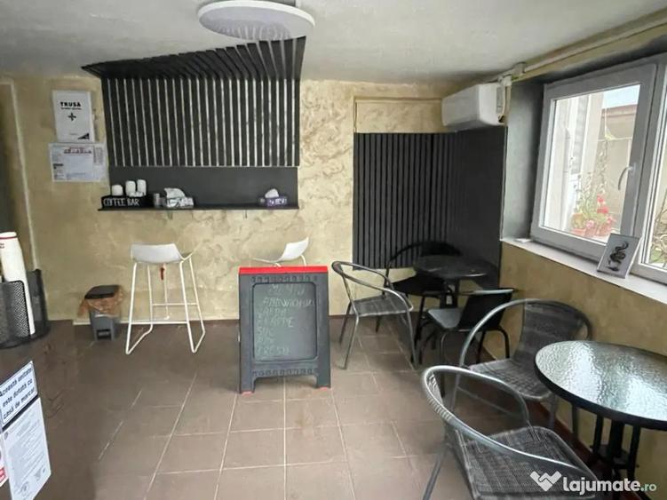 Vand afacere la cheie cu echipamente ?i mobilier de cafenea central - 6