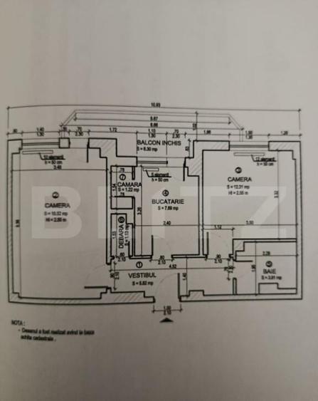 Apartament de 2 camere, 57 mp, zona Mosilor - 8