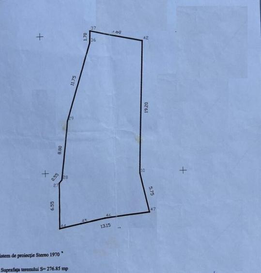 Teren zona Ultracentrala - Centrul Istoric, suprafata 276mp - 2