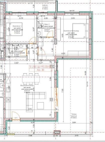 Apartament cu 2 camere în Central
