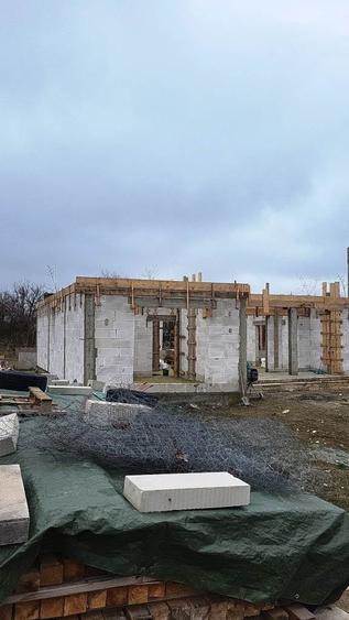 Casă în construcție, cartier nou, Vernești - 3