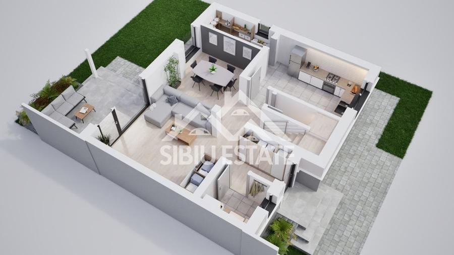 Casa ideală lângă Sibiu, cu 4 camere - confort si liniste! - 5