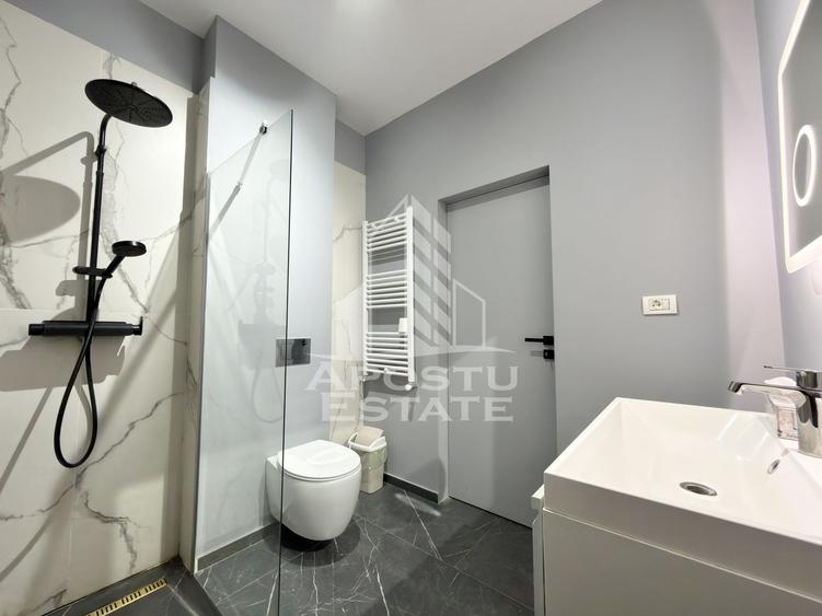 Apartament cu 2 camere mobilat si gradina de 30 mp in Giroc la asfalt. - 12