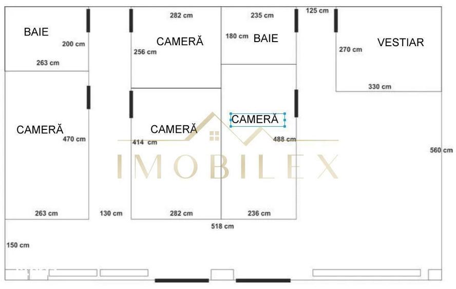 Spatiu comercial 4 camere, 2 bai, finisat, vad stradal, Marasti Cluj - 1