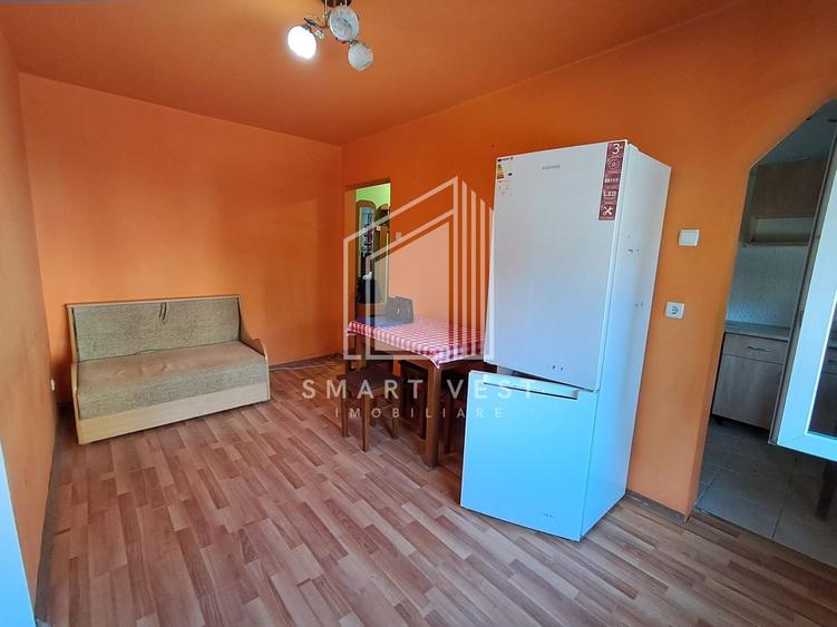 Apartament cu 2 camere semidecomandat, mobilat în Micro 14