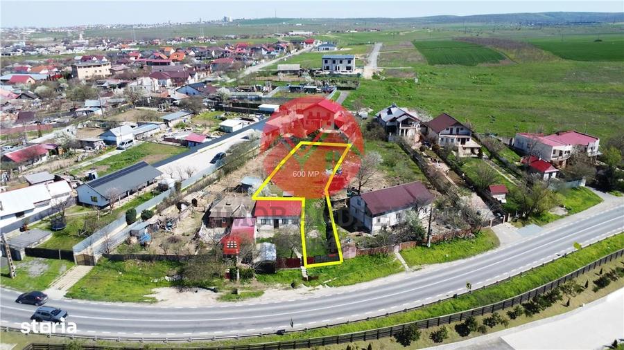 Teren Mineri 600 mp cu vedere directa la balta, utilitati, acces asfal - 1