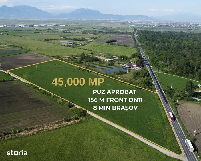 Teren de 45000 mp, în Prejmer