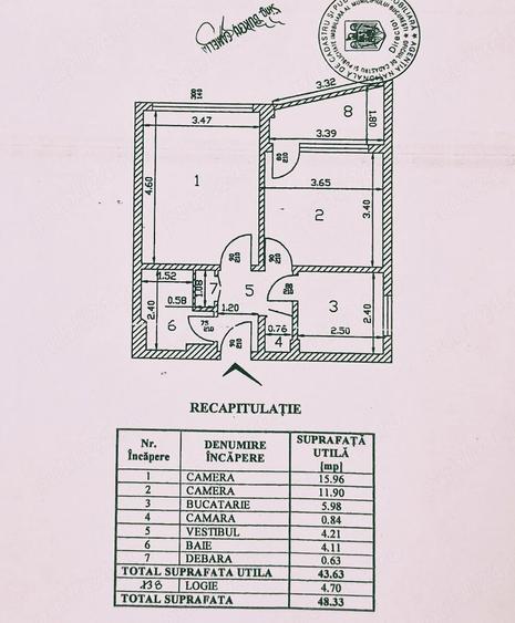 Vanzare Apartament 2 camere, zona Sos. Oltenitei, Berceni, Bucuresti - 10