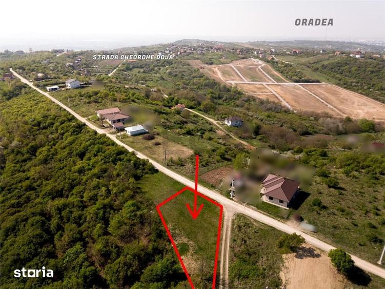 Teren de 534 mp, în Paleu