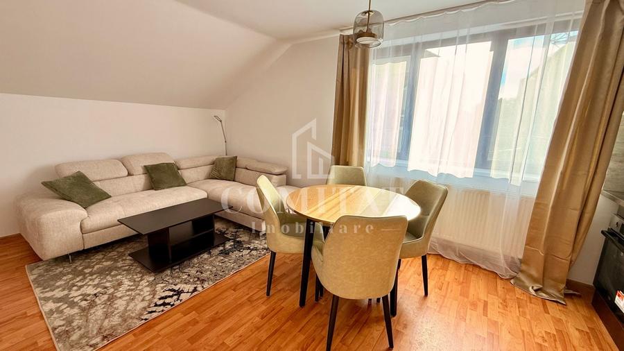 Apartament cu 2 camere semidecomandat, mobilat în Europa