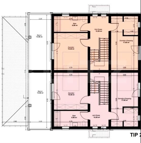 Casă individuală cu 4 camere cu Teren 250 Mp în Chișoda