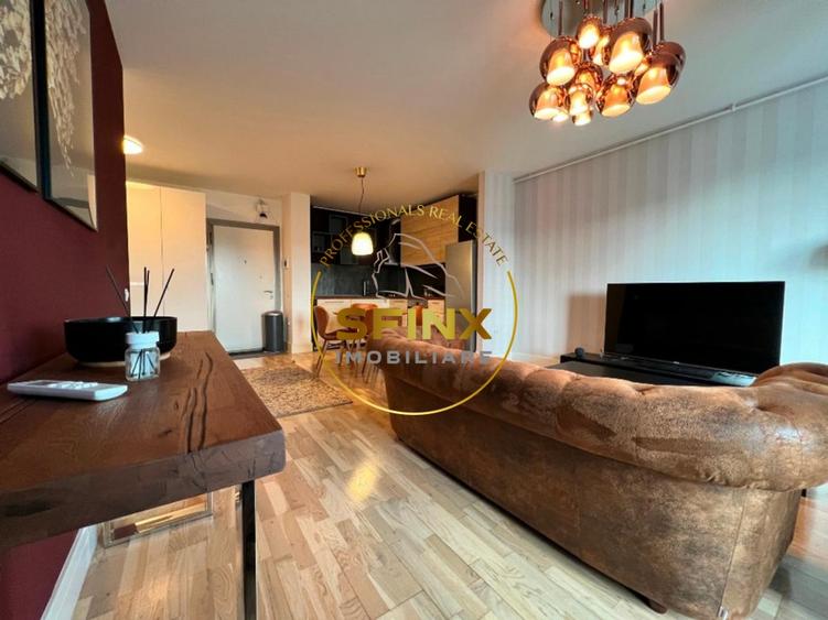 Apartament cu 2 camere semidecomandat, mobilat în Barbu Văcărescu — fotografia 1