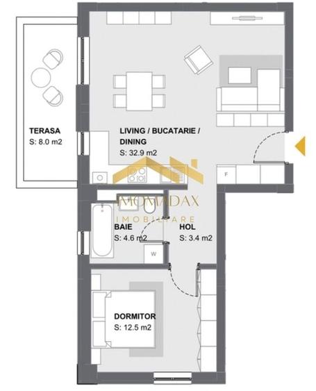 Aradului/Torontalului-2 Camere-Centrala pe Gaz - 13