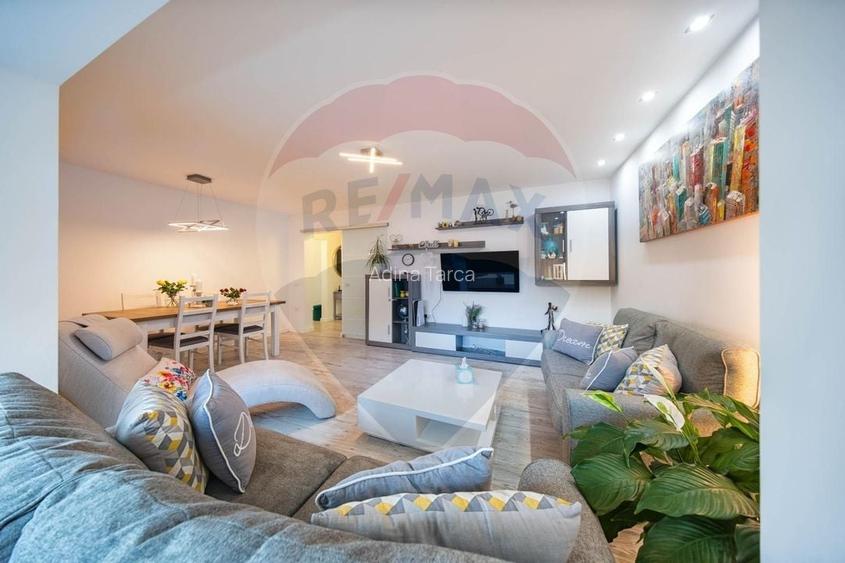 Apartament cu 4 camere decomandat, mobilat în Răcădău