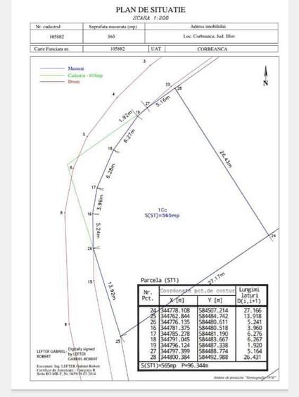 Vand teren in Corbeanca, localitate Petresti, foarte aproape de Hornbach si DN1 - 1