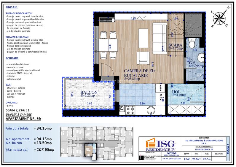 Unirii-Parcul Carol- ISG Residence IV- decomandat, constructie 2026 Unirii-Parcul Carol- ISG Residence IV- decomandat, constructie 2026