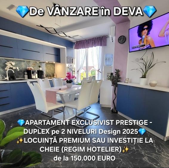 APARTAMENT EXCLUSIVIST Prestige - DUPLEX pe 2 niveluri- DESIGN 2025 - 1
