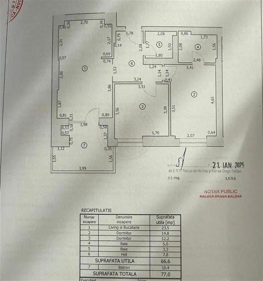 Apartament 3 camere Cortina North, mobilat si utilat complet - 17