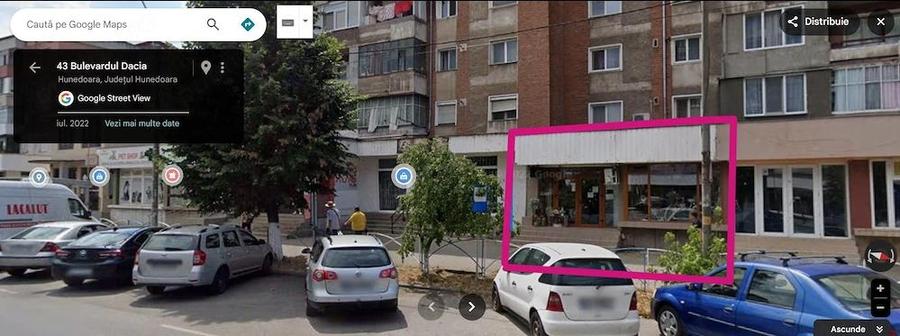 Spa?iu comercial Hunedoara de inchiriat M5 Dacia 37 vis a vis de Profi Super - 1