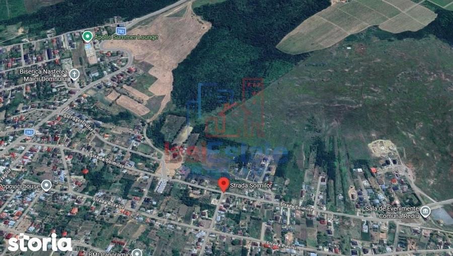 Breazu Rediu TEREN 1145mp cu casa Batraneasca la asfalt cu utilitati - 2