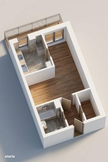 BLOC NOU! 1680E/MP SEMFINISAT TVA INCLUS! zona Terra! - 1