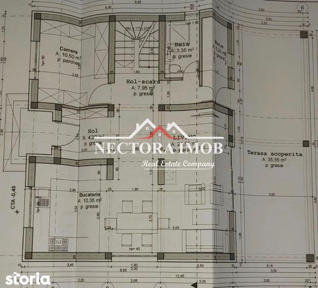NECTORA IMOB-Casa 4 camere, Livada de Bihor, 710 mp teren, la rosu - 5