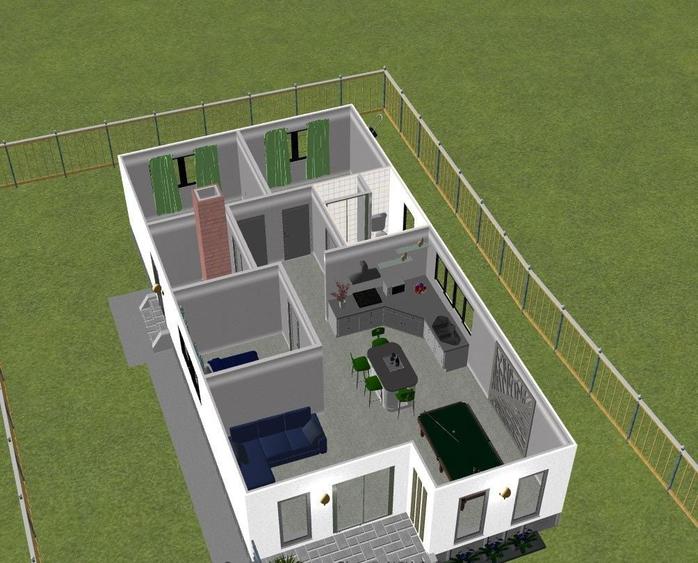De Vanzare Casa pe Structura Metalica, Botesti - Girov, 104mp, - 11