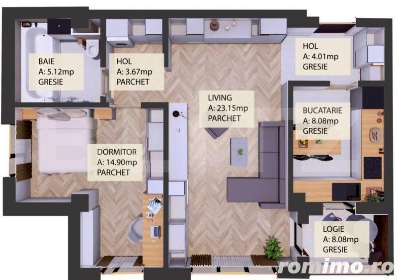 Apartamente 2 camere, bloc nou, Radauti - 2