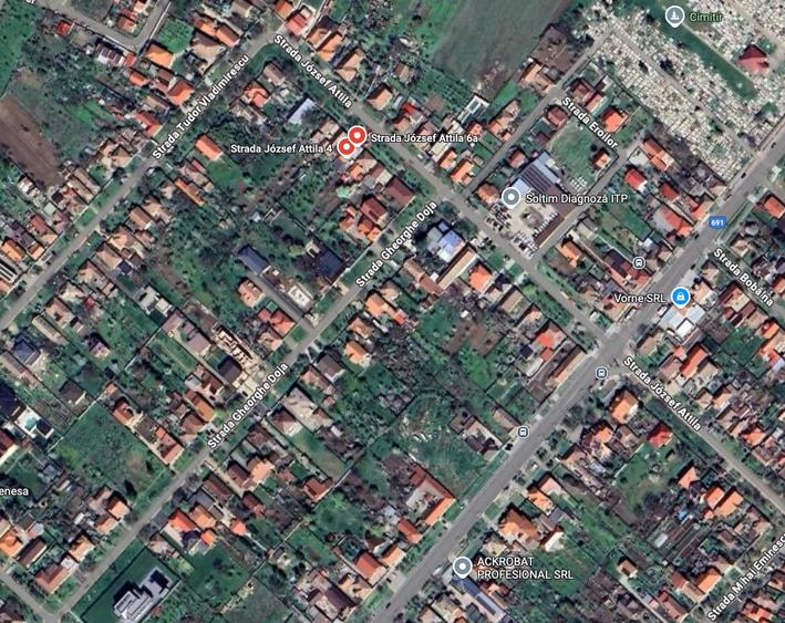 De vanzare teren intravilan, în vatra satului, cu casa veche demolabila, 903 mp - 1