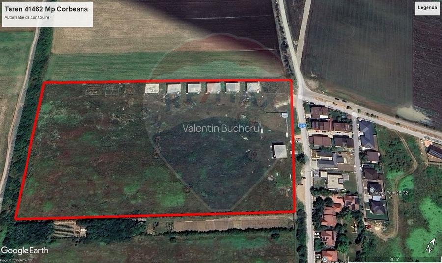 Teren cu autorizatie pentru Complex Rezidential Premium Corbeanca