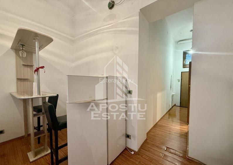 Apartament o camera, 30mp, balcon deschis, Ultracentral