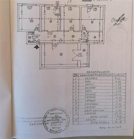 Apartament 4 camere Titan Parc Tip H - 1