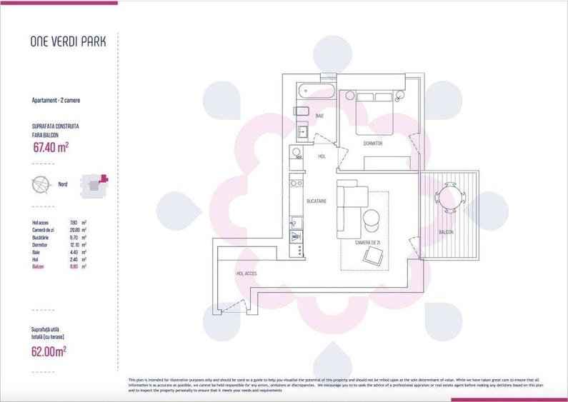 OFERTA Vanzare 2 camere | ONE Verdi Park | Finalizat | Lux Urban - 8