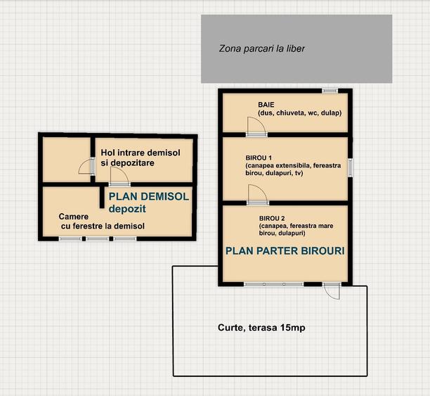 Spatiu Birouri. 25 mp + dependinte - Parter - Central Pitesti - 4