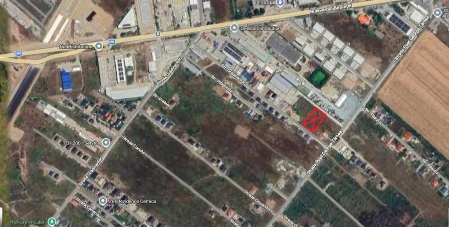 Teren intravilan Pantelimon | 500 MP | POT 35% | CUT 1.3 - 2