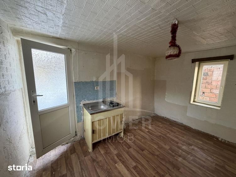Casă cu 2 camere cu Teren 259 Mp în Central