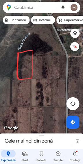 Teren de 4000 mp, în Cârcea