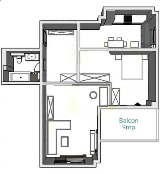 Locuinta noua in cartierul Tudor, cu spatii verzi si confort urban! - 8