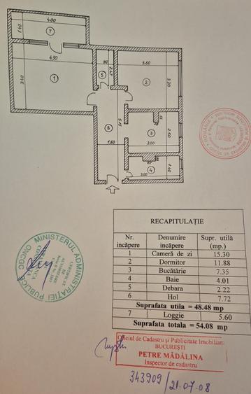 Tineretului – Pridvorului – Apartament 2 camere – Comision 0% - 122.000 EUR - 11