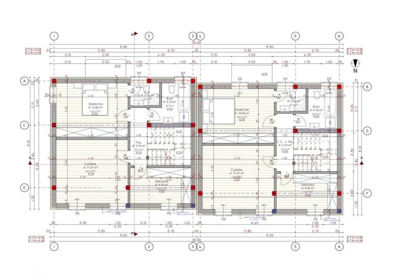 Casa tip duplex cu 5 camere 135mp utili zona Tauti - 9