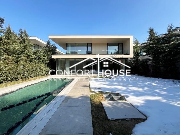 Vila cu arhitectura moderna, sistem Smart Home, piscina, IANCU NICOLAE - 59