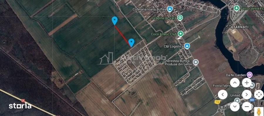 teren intravilan, 1258 mp, Buftea - 1