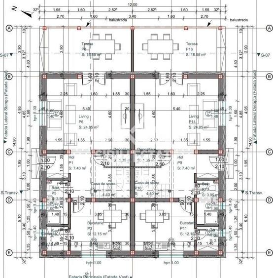 Casa 4 camere, 2 bai, curte si terasa Sibiu Calea Cisnadiei - 3