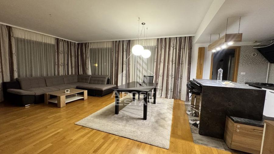 Apartament cu 3 camere semidecomandat, mobilat în Șagului
